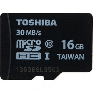 Toshiba microSDHC 16 GB (SD-C016UHS1(BL5A) microSD kullananlar yorumlar